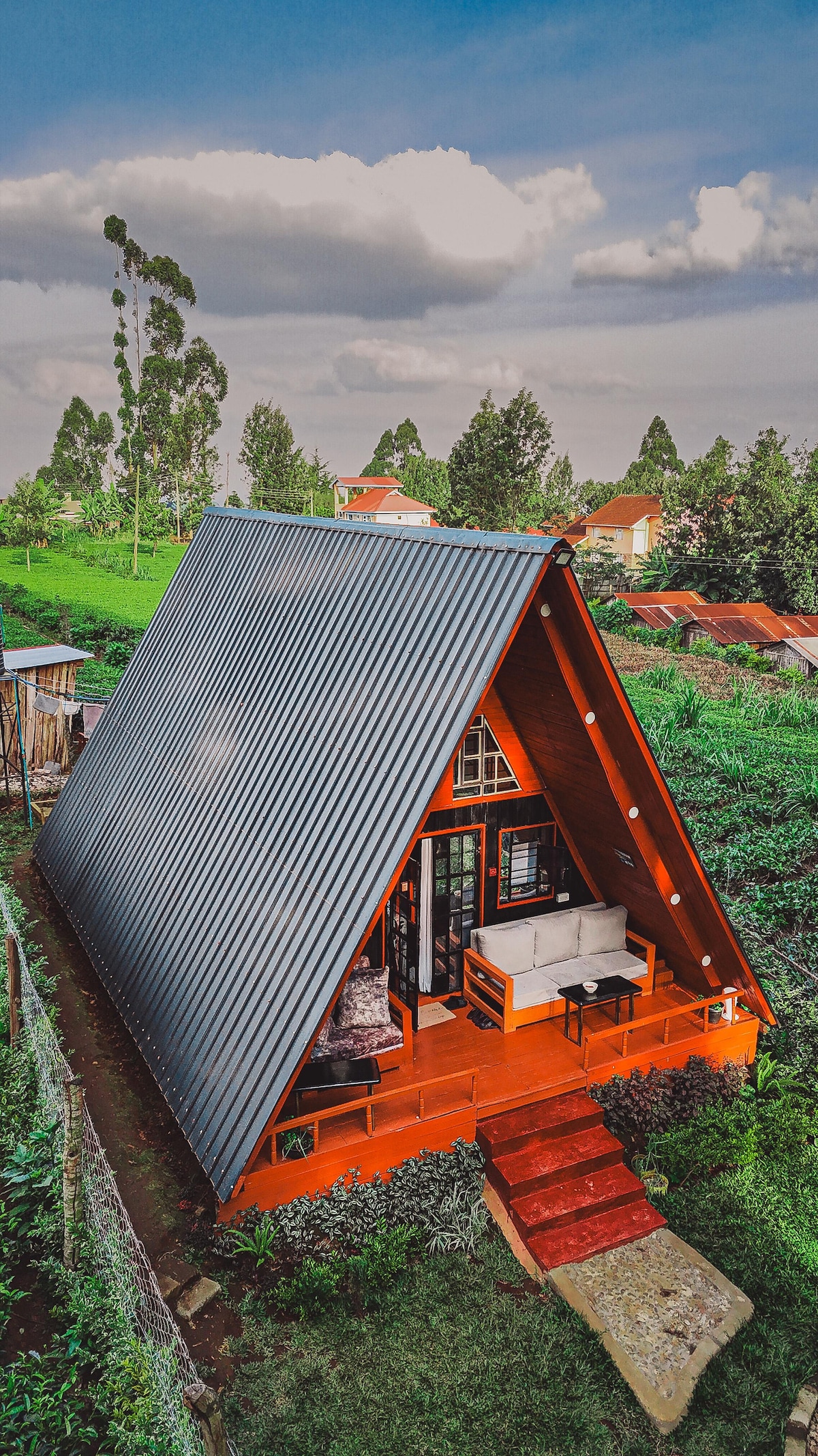 Tea Country A-Frame | 2BR Cabin, Kirinyaga photo 1