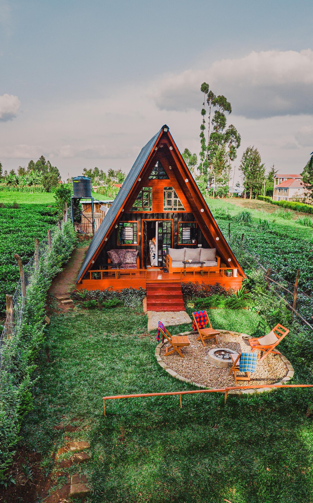 Tea Country A-Frame | 2BR Cabin, Kirinyaga photo 2