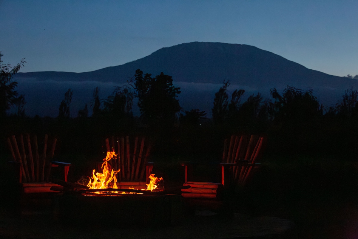 Amboseli Trails A-frame Kilimanjaro experience photo 6