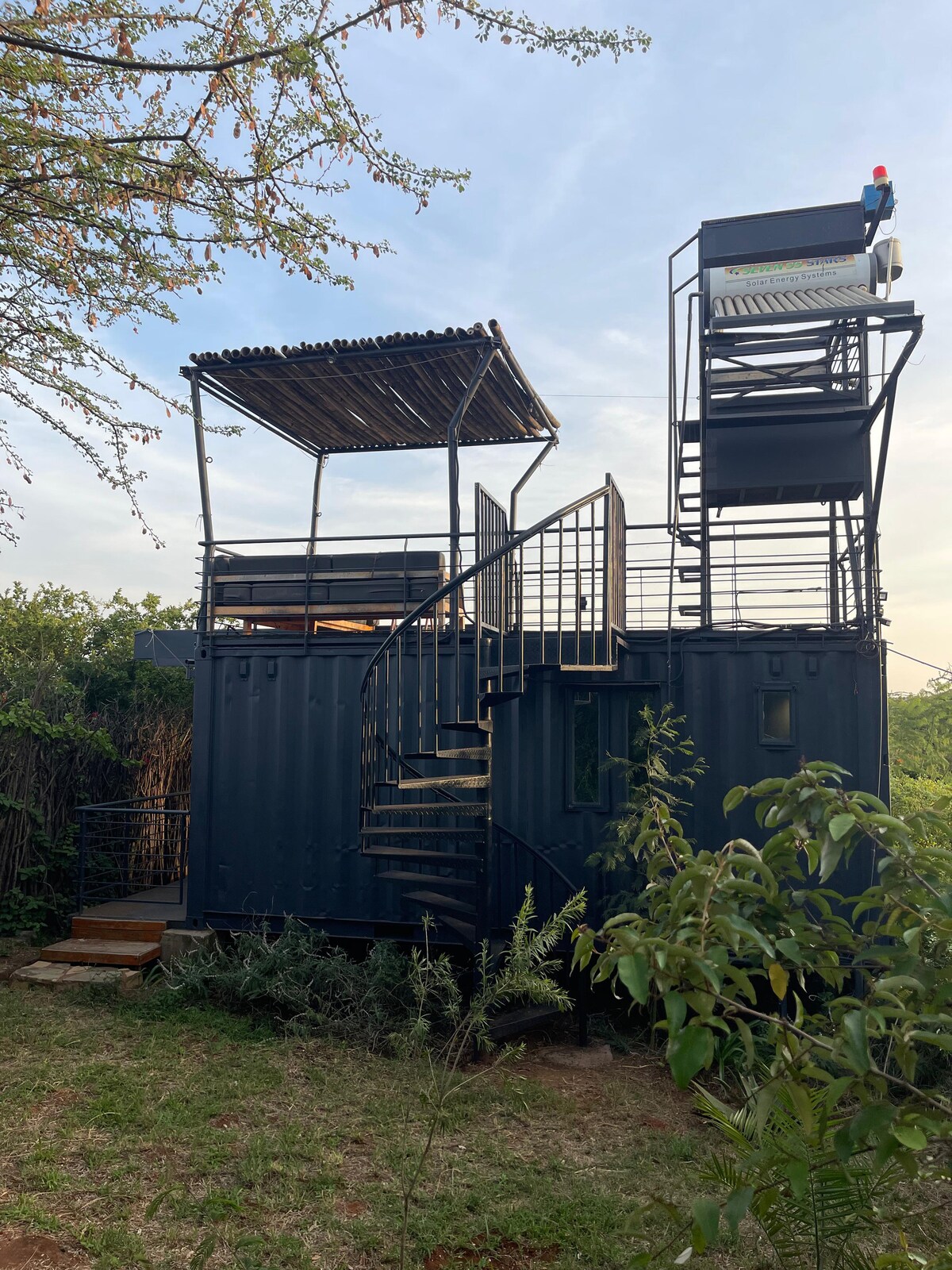 Off-Grid Container Lodge | 1BR Stay, Saikeri photo 4