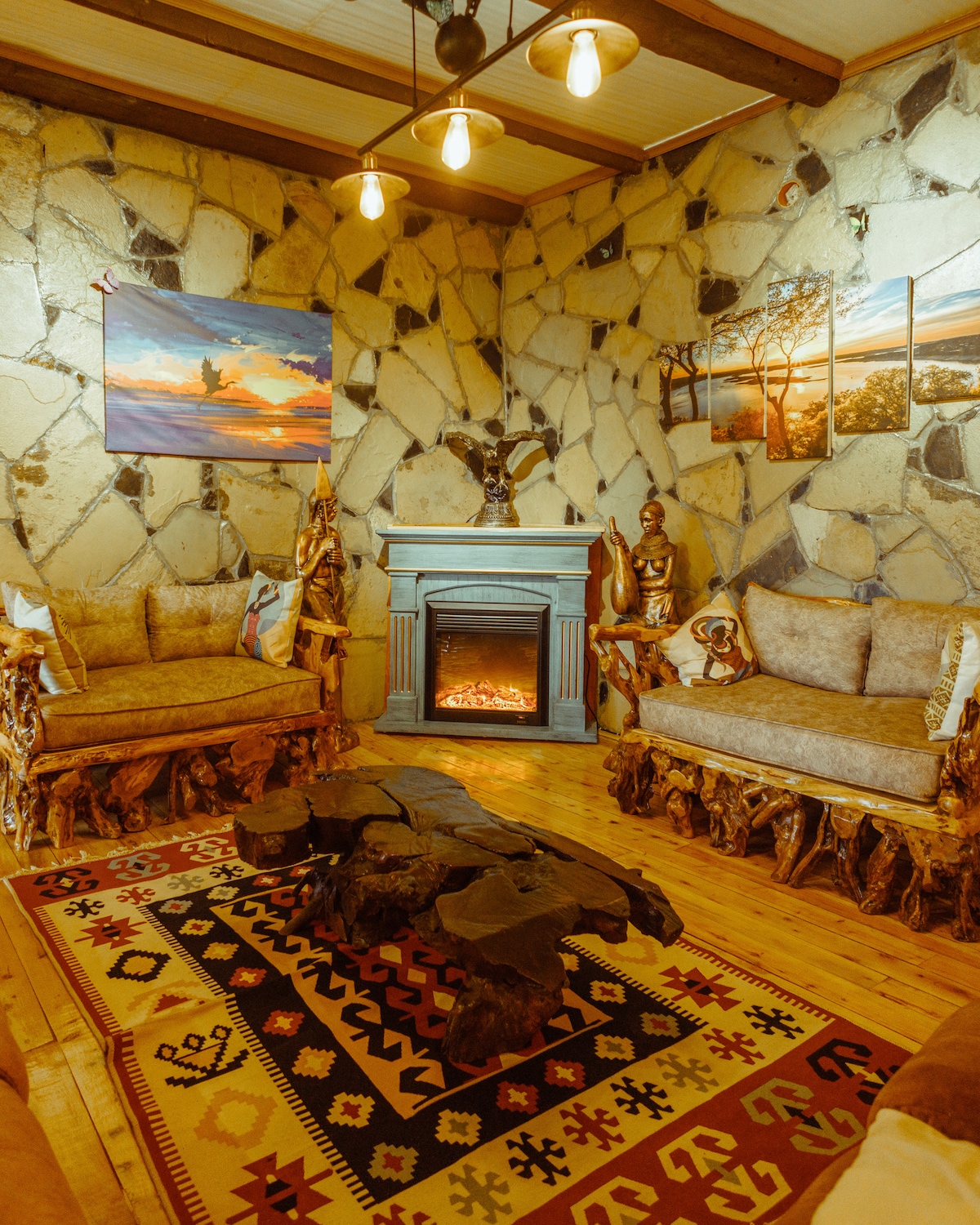 Lake Log House | 4BR, Elementaita photo 3