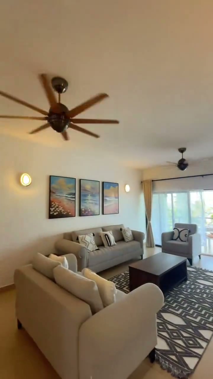 Video cover for Beachfront Apartment | 3BR, Bamburi