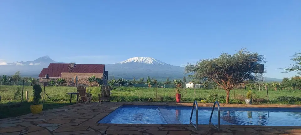 Stone Pool Cottage | 1BR Kilimanjaro View, Amboseli photo 4