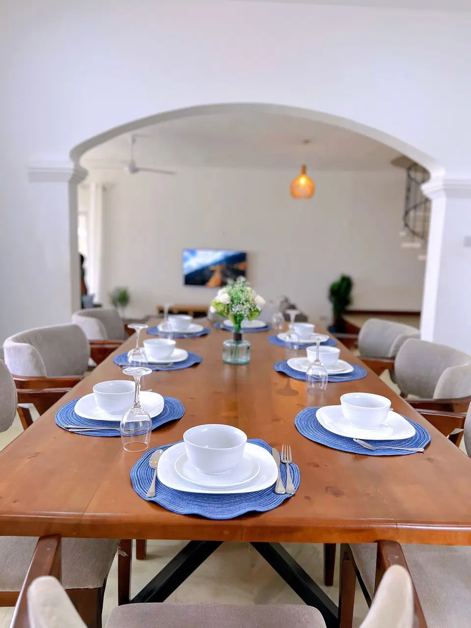 Elegant 3bdr beachfront Villa, Oceanviews, AC, Sunset photo 14