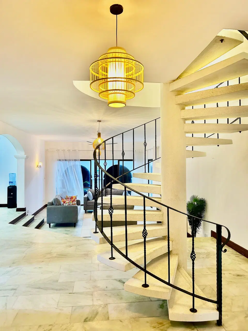 Stunning 5bdr Oceanfront Villa, Pool, AC, Sunsetview photo 4