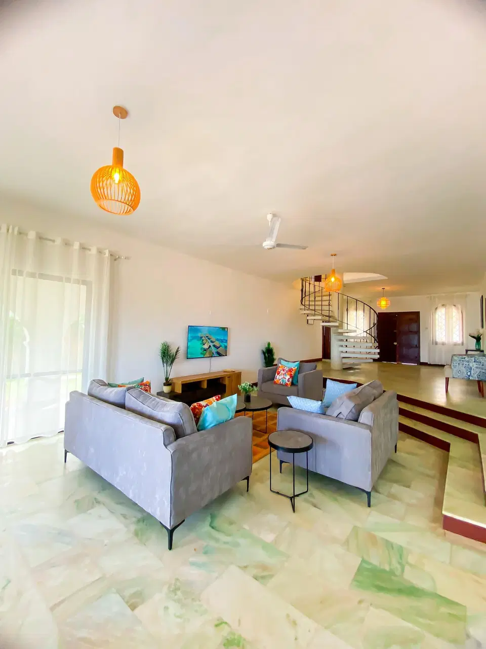 Stunning 5bdr Oceanfront Villa, Pool, AC, Sunsetview photo 9