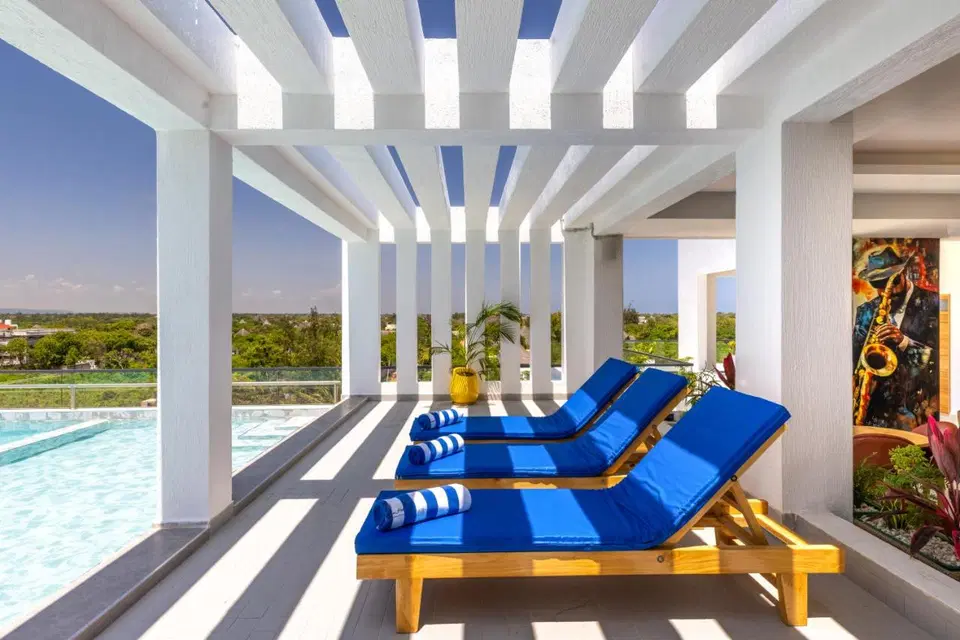 Rooftop Pool Rooms | Galu Diani photo 4